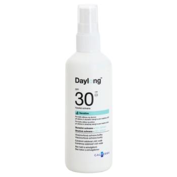 Daylong Sensitive Gel de de protectie Spray-On pentru ten gras sensibil SPF 30 150 ml