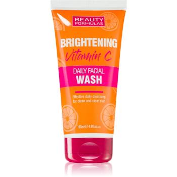 Beauty Formulas Vitamin C gel de curățare, cu efect de iluminare cu vitamina C 150 ml