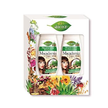 Bione Cosmetics Set cadou pentru îngrijirea păruluiMacadamia + Coco Milk