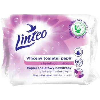 Linteo Wet Toilet Paper hârtie igienică umedă cu acid lactic 60 buc