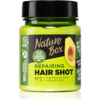 Nature Box Avocado Hair Shot Masca regeneratoare cu avocado pentru par uscat 60 ml