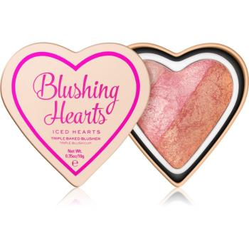 I Heart Revolution Blushing Hearts blush culoare Iced Hearts 10 g