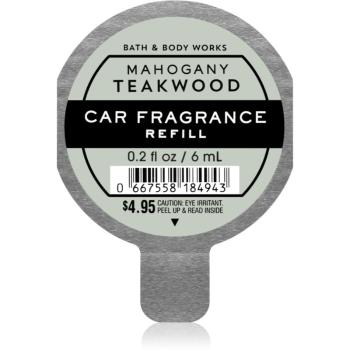 Bath & Body Works Mahogany Teakwood parfum pentru masina rezervă 6 ml