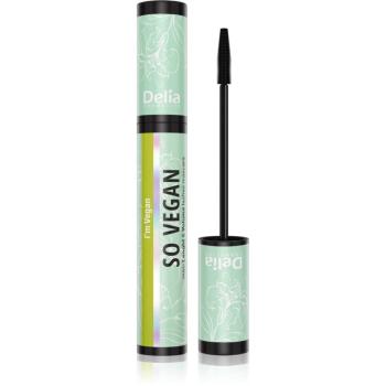 Delia Cosmetics So Vegan Mascara pentru volum si lungire culoare Black 11 ml