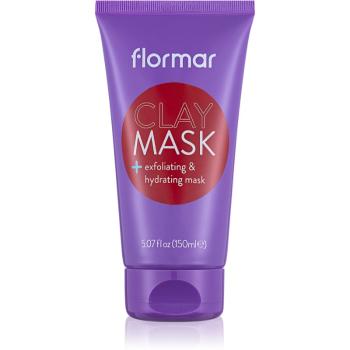 flormar Clay Mask mască facială exfoliantă, pentru curățare cu argila 150 ml