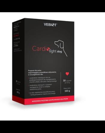 VEBIOT Cardio-Light Dog Supliment pentru sustinerea inimii cainilor, 30 plicuri