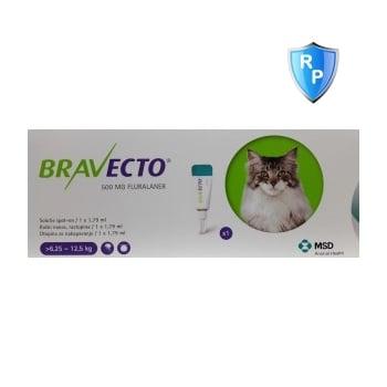 Bravecto Spot On Cat 6.25-12.5 kg, 500 mg, 1 pipeta