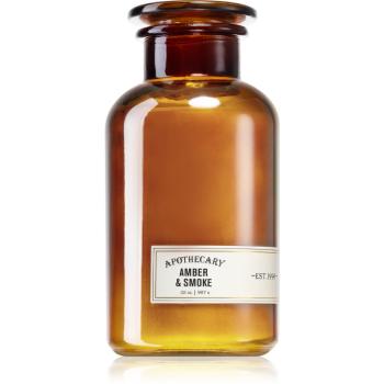 Paddywax Apothecary Amber & Smoke lumânare parfumată  big pack 907 g