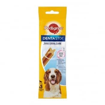 PEDIGREE DentaStix Daily Oral Care, recompense câini talie medie, batoane, 3buc