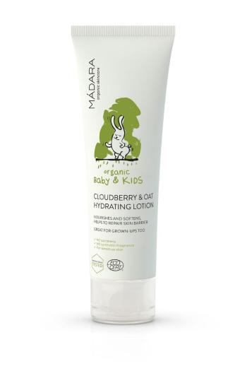 MÁDARA Lapte de corp hidratant de Dud și ovăz Baby & Kids (Cloudberry & Oat Hydrating Lotion) 100 ml