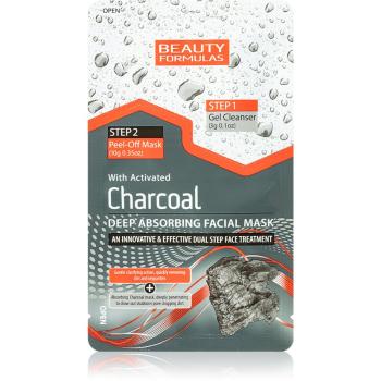 Beauty Formulas Charcoal produs de curățare facial 2in1 13 g