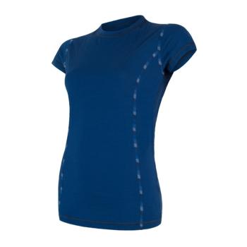 Femeii cămașă Sensor MERINO AIR întuneric albastru 17200012