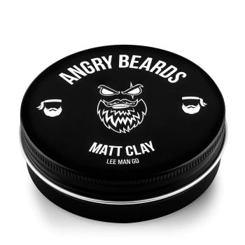 Angry Beards Argilă matifiantă pentru păr Lee Man Go (Matt Clay) 120 g