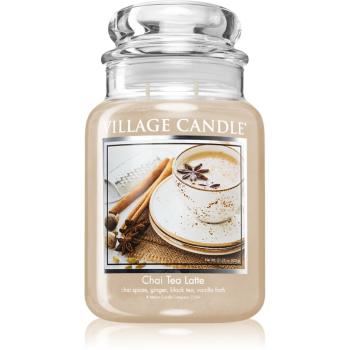Village Candle Chai Tea Latte lumânare parfumată 602 g