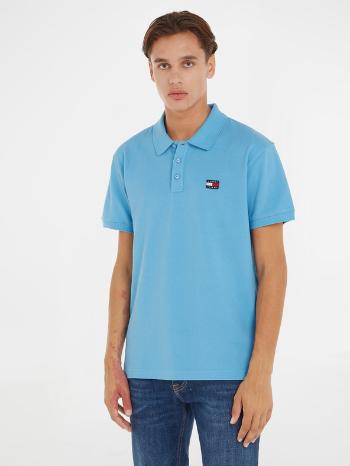 Tommy Jeans Badge Polo Tricou Albastru