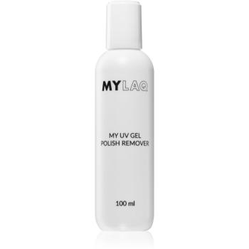 MYLAQ My UV Gel Polish Remover dizolvant pentru oja 100 ml