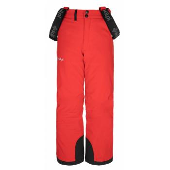 Băieți' pantaloni de schi Kilpi METHONE-JB roșu