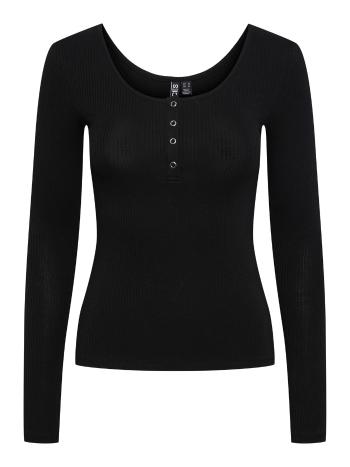 Pieces Tricou pentru femei PCKITTE Slim Fit 17101437 Black XL