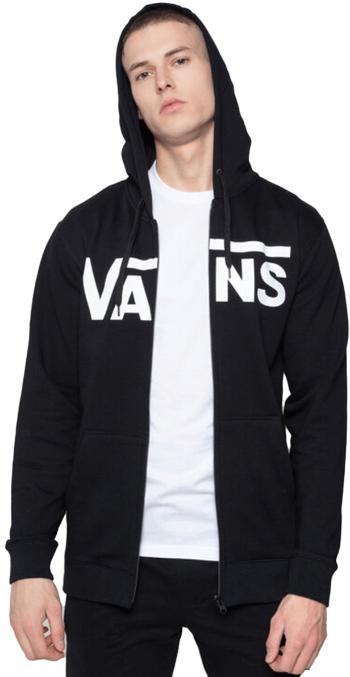 VANS Hanorac pentru bărbați Vans Classic Zip Hoodie II Black/White VN0A456CY281 M