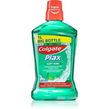 Colgate Plax Soft Mint apă de gură pentru o respirație proaspătă de lungă durată 1000 ml