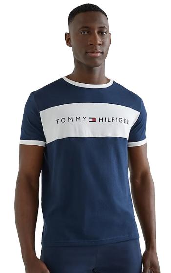 Tommy Hilfiger Tricou Tommy Original Cn Ss Tee Logo Flag UM0UM01170-416 Navy Blazer L