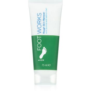 Avon Foot Works Classic crema pentru exfoliere pentru picioare 75 ml