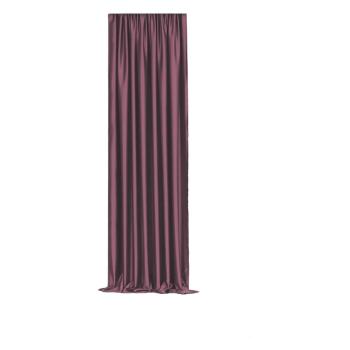 Draperie semi-opacă roz 260x100 cm - Mila Home