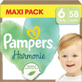 Pampers Harmonie Size 6 scutece de unică folosință 13+ kg 58 buc