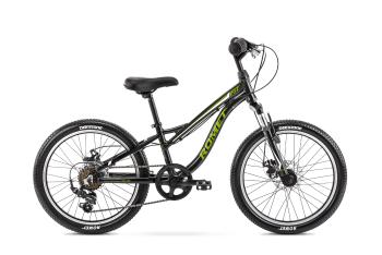 Bicicleta pentru copii Romet Rambler Fit 20 Negru/Verde 2022