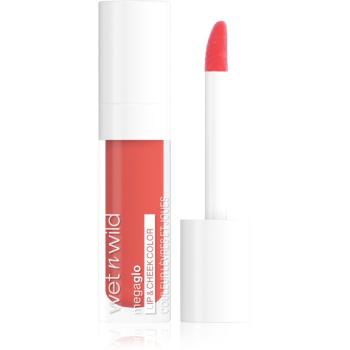 Wet n Wild MegaGlo ruj crema buze si obraz culoare Coral Dream 6,5 ml