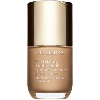 Clarins Everlasting Youth Fluid make-up pentru luminozitate SPF 15 culoare 111 Toffe 30 ml