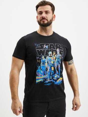 ZOOT.Fan Star Wars Mandalorian Ligh It Up Tricou Negru