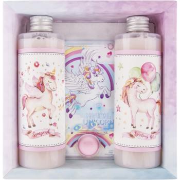 Bohemia Gifts & Cosmetics Unicorn set cadou (pentru baie) pentru copii