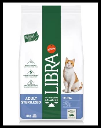 LIBRA Cat Adult Sterilized hrana pisici sterilizate sau castrate 10kg cu ton