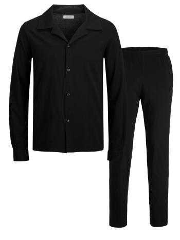 Jack&Jones Pijamale bărbați JACSOLID 12243826 Black M