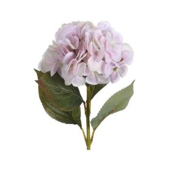 Floare artificială Hortensia roz deschis,  65 cm