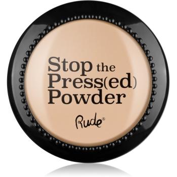 Rude Cosmetics Stop The Press(ed) Powder pudra compacta culoare 88091 Porcelain 7 g