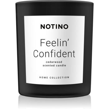 Notino Home Collection Feelin' Confident (Cedarwood Scented Candle) lumânare parfumată 220 g