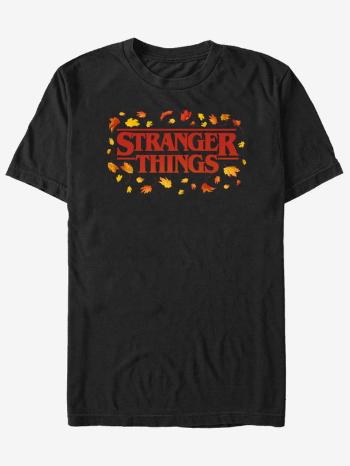 ZOOT.Fan Netflix Stranger Things Logo Tricou Negru