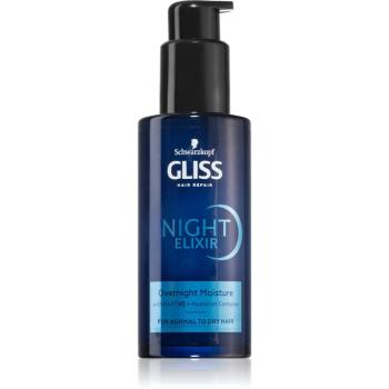 Schwarzkopf Gliss Night Elixir elixir leave-in pentru par uscat 100 ml