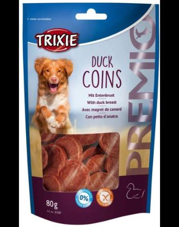 TRIXIE Recompense Premio Duck Coins cu rață 80 g