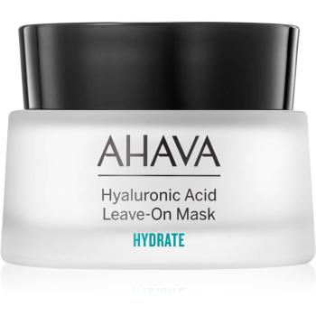 AHAVA Hyaluronic Acid Leave-On Mask crema masca hidratanta cu acid hialuronic 50 ml