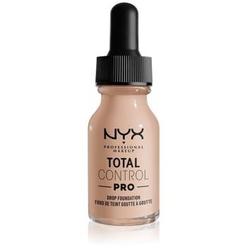 NYX Professional Makeup Total Control Pro Drop Foundation make up culoare 3 - Porcelain 13 ml