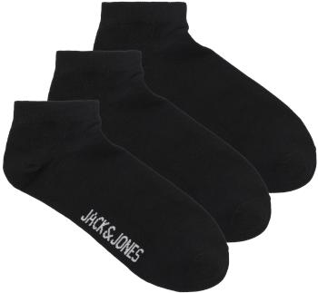 Jack&Jones 3 PACK - ciorapi pentru bărbați JACLOUIS 12260079 Black