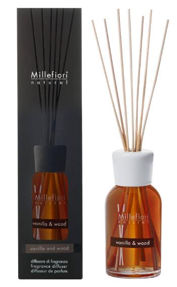 Millefiori Milano Difuzor de aromă Natural Vanilie si lemn 250 ml