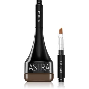 Astra Make-up Geisha Brows gel pentru sprancene culoare 02 Brown 2,97 g