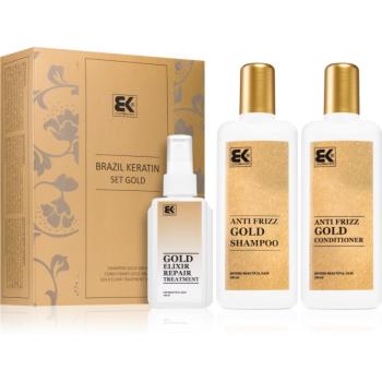 Brazil Keratin Set Gold set cadou(pentru par indisciplinat)