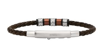 BREIL Brățară elegantă din piele pentru bărbați Wanderlust TJ3371