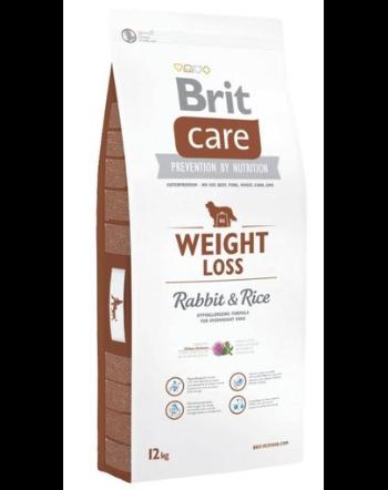 BRIT Care Weight Loss Rabbit &amp; Rice hrana uscata caini supraponderali 24 kg (2 x 12 kg)