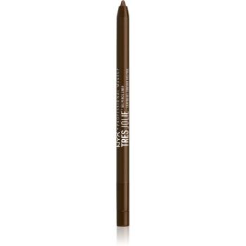 NYX Professional Makeup Tres Jolie Gel Pencil gel pentru linia ochilor culoare 02 Brown 0.5 g